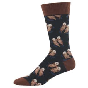 Socks Men's Sea Otter Black
