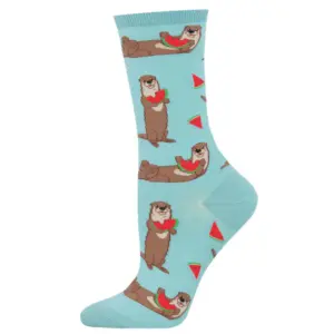 Socks Women's Ottermelon Sky Blue