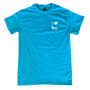I Love Elephant Seals T-Shirt Jade Dome