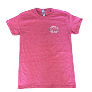 Logo T-Shirt Heather Cardinal